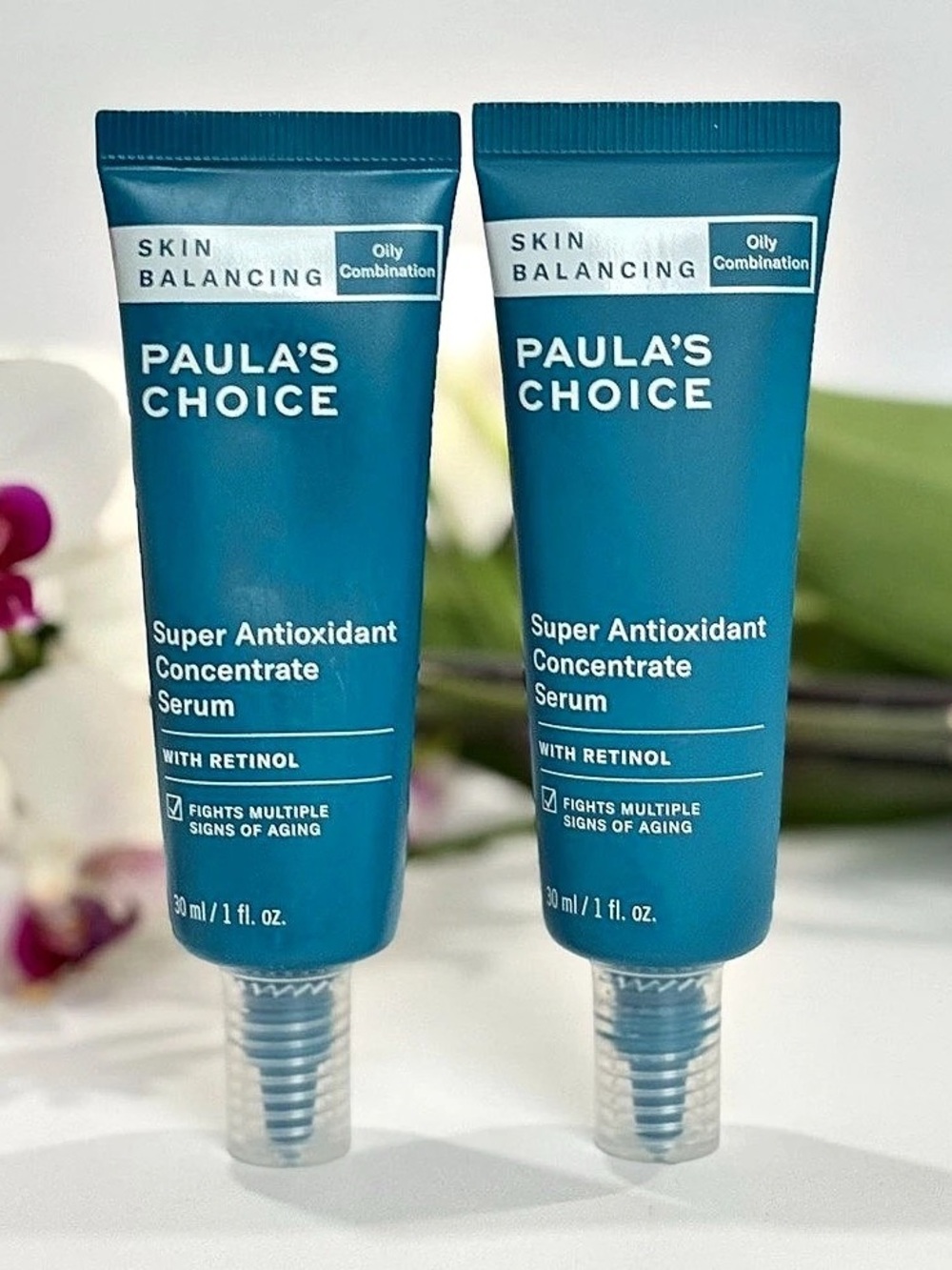 Paula’s Choice Skin Balancing Super Antioxidant Retinol Serum 1 oz x2 NEW